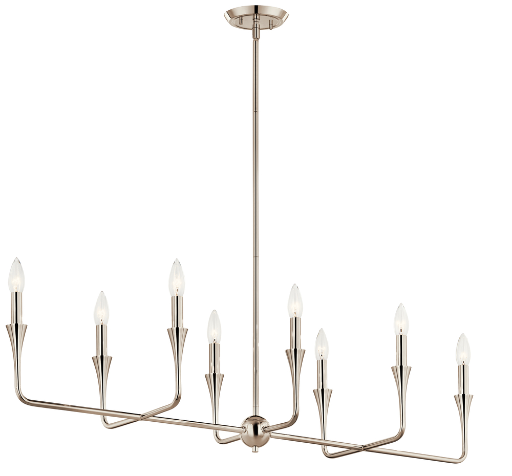 Linear Chandelier 8Lt