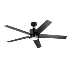 Kichler 300044SBK - 56 Inch Brahm Fan