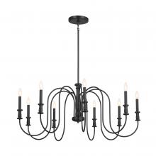 Kichler 52471BK - Chandelier 9Lt