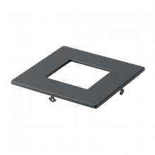 Kichler DLTSL04SBKT - 4in Square Slim Downlight Trim