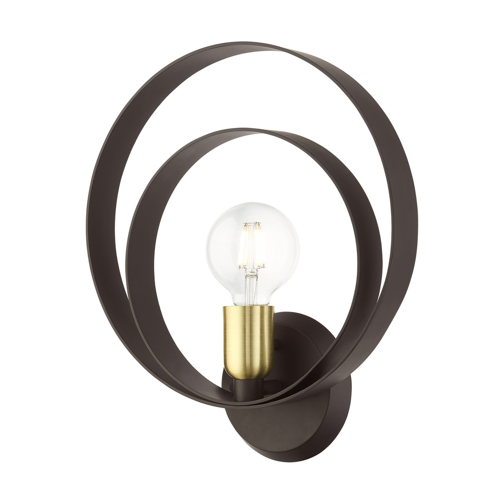 1 Lt Bronze ADA Single Sconce