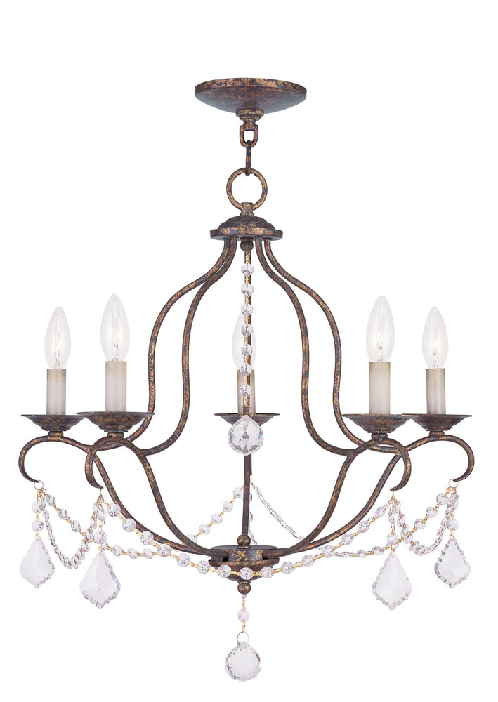 5 Light VBR Chandelier