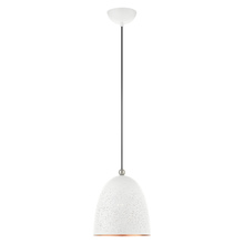 Livex Lighting 49108-03 - 1 Lt White Pendant