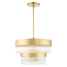 Livex Lighting 49824-33 - 5 Lt Soft Gold Chandelier