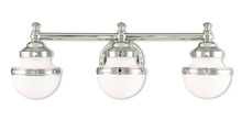 Livex Lighting 5713-05 - 3 Light Polished Chrome Bath Light