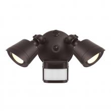 Savoy House 4-FLOOD-MS-A2-3000K-BZ - LED Motion Sensored Double Flood Light in Bronze