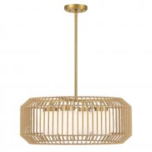 Savoy House 7-2041-4-322 - Pastis 4-Light Pendant in Warm Brass