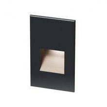 WAC US 4021-30BK - LED 12V  Vertical Step and Wall Light