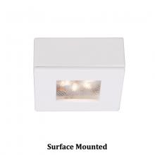 WAC US HR-LED87S-WT - Square LED Button Light