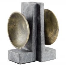 Cyan Designs 11500 - Taal Bookends|Black|Brass