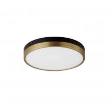 Maxim 59702WTBKAB - Dapper-Flush Mount