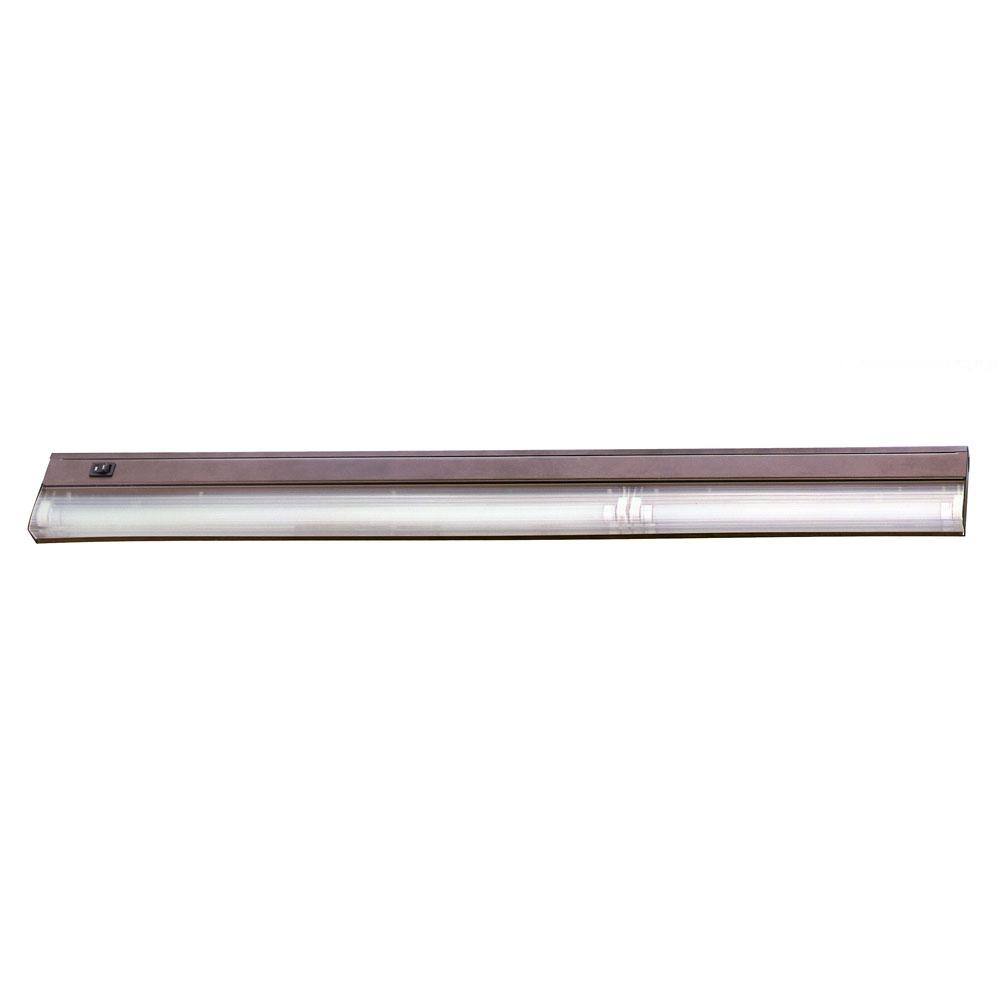 Fluorescent Undercabinets Collection 2-Light 33-inch Bronze Light Fixture