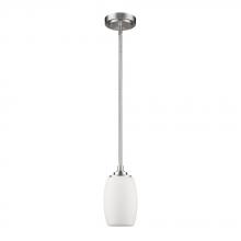 Acclaim Lighting IN21234SN - Sophia Indoor 1-Light Mini Pendant W/Glass Shade In Satin Nickel