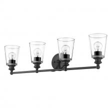 Acclaim Lighting IN41403BK - Ceil 4-Light Matte Black Vanity