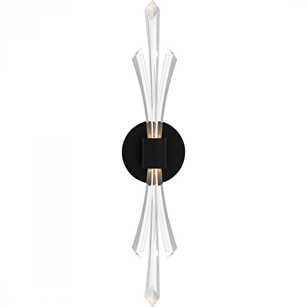 Cecily Matte Black Wall Sconce