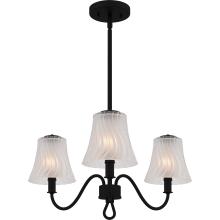 Quoizel MCK5022MBK - McKinney 3-Light Matte Black Chandelier