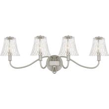 Quoizel MCK8631BN - McKinney 4-Light Brushed Nickel Bath Light