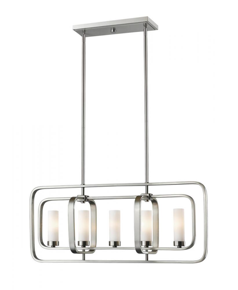 5 Light Linear Chandelier