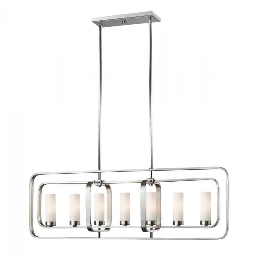 7 Light Linear Chandelier