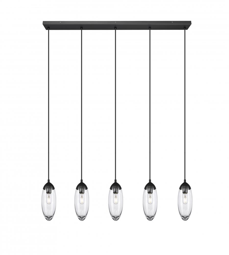 5 Light Linear Chandelier