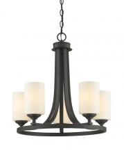 Z-Lite 435-5BRZ - 5 Light Chandelier