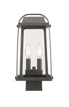 Z-Lite 574PHMS-ORB - 2 Light Outdoor Post Mount Fixture