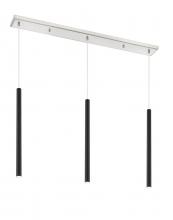 Z-Lite 917MP24-MB-LED-3LBN - 3 Light Linear Chandelier