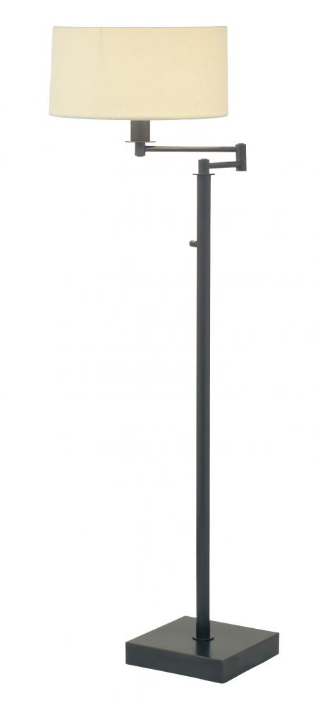 Franklin Swing Arm Floor Lamp with Full Range Dimmer