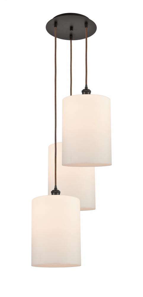 Cobbleskill - 3 Light - 16 inch - Oil Rubbed Bronze - Cord Hung - Multi Pendant