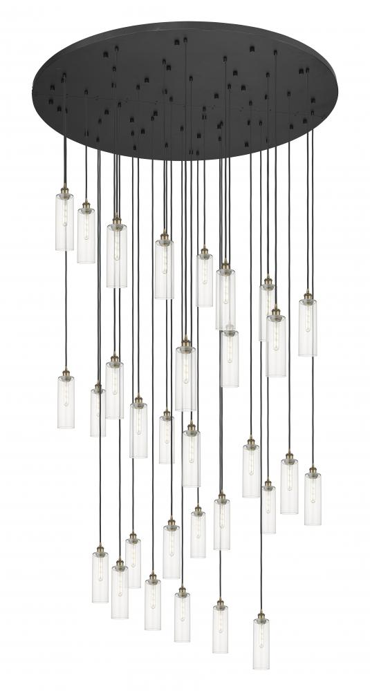 Crown Point - 31 Light - 60 inch - Brushed Brass - Multi Pendant