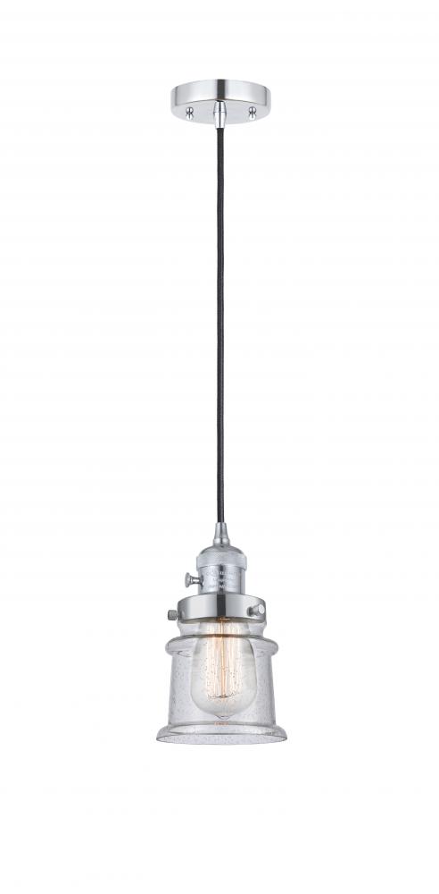 Canton - 1 Light - 5 inch - Polished Chrome - Cord hung - Mini Pendant