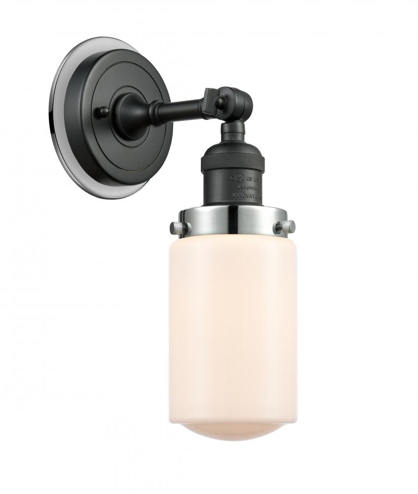 Dover - 1 Light - 5 inch - Matte Black - Sconce