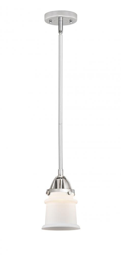 Canton - 1 Light - 5 inch - Polished Chrome - Cord hung - Mini Pendant