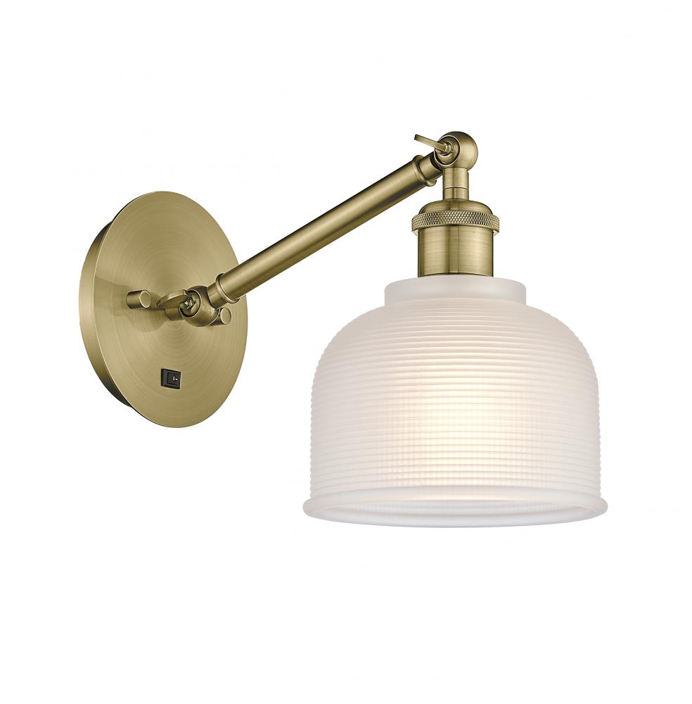 Dayton - 1 Light - 6 inch - Brushed Satin Nickel - Sconce