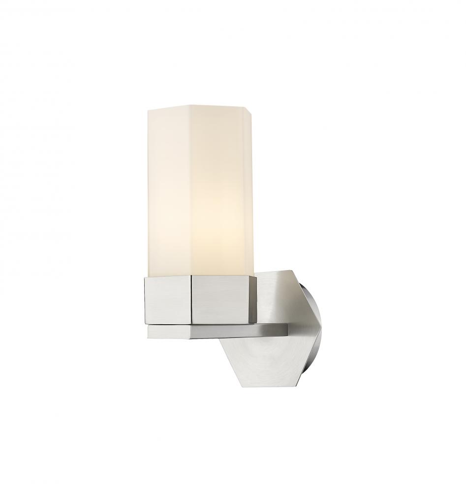 Claverack - 1 Light - 6 inch - Satin Nickel - Sconce