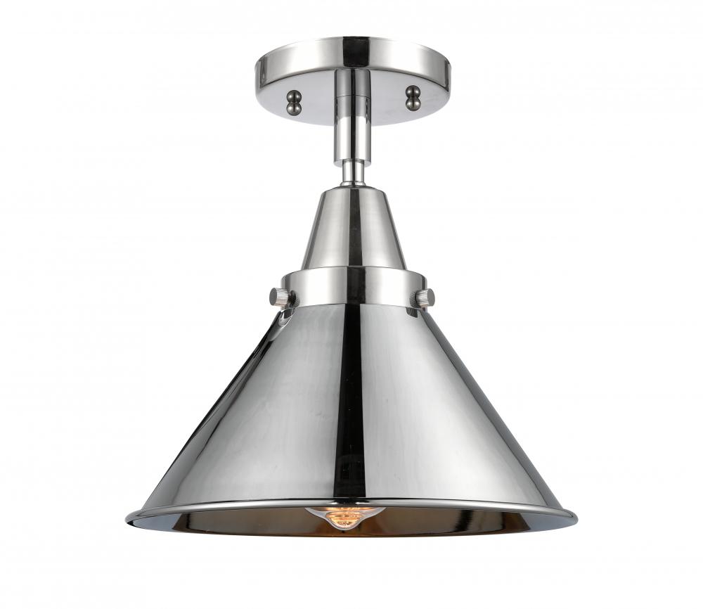 Briarcliff - 1 Light - 10 inch - Polished Chrome - Flush Mount