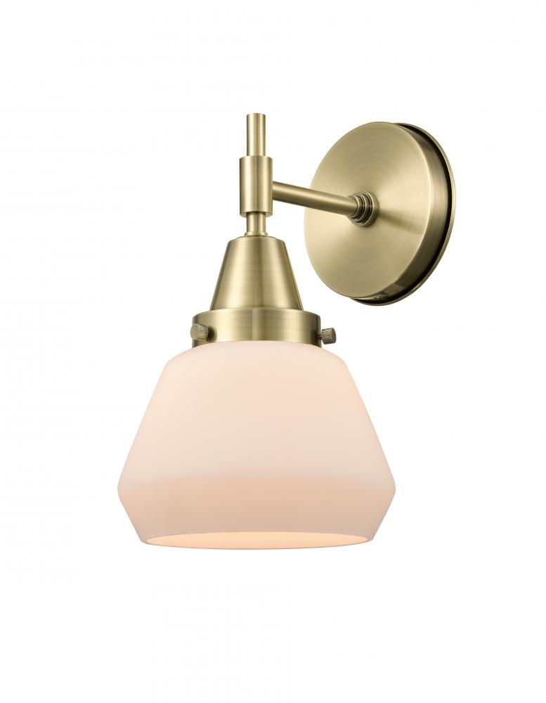 Fulton - 1 Light - 7 inch - Antique Brass - Sconce