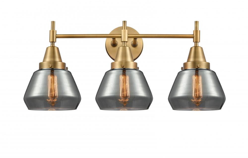 Fulton - 3 Light - 25 inch - Brushed Brass - Bath Vanity Light