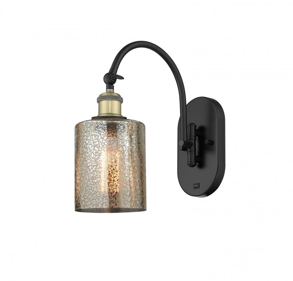 Cobbleskill - 1 Light - 5 inch - Black Antique Brass - Sconce