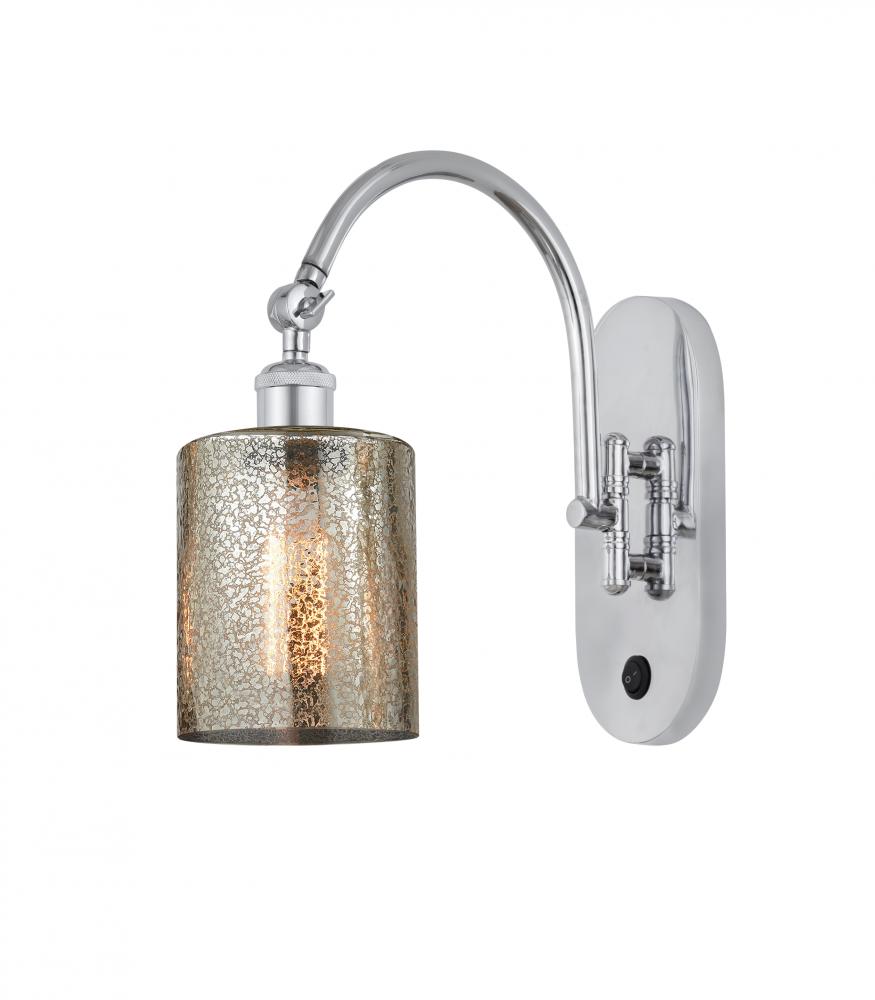 Cobbleskill - 1 Light - 5 inch - Polished Chrome - Sconce