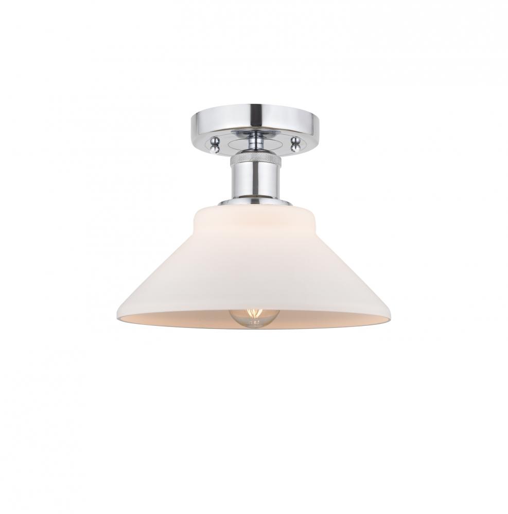 Orwell - 1 Light - 8 inch - Polished Chrome - Semi-Flush Mount