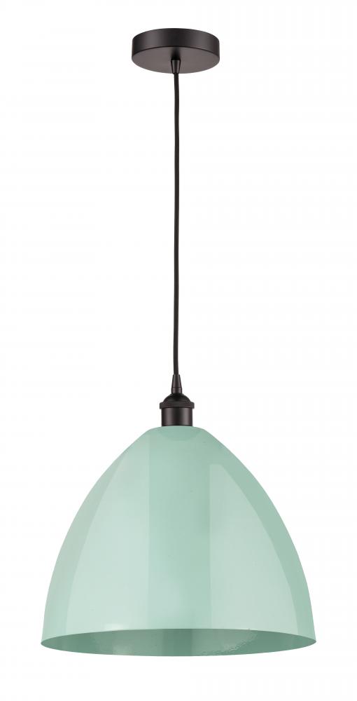 Plymouth - 1 Light - 16 inch - Oil Rubbed Bronze - Cord hung - Mini Pendant