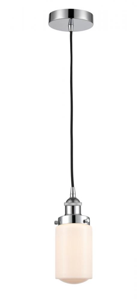 Dover - 1 Light - 5 inch - Polished Chrome - Cord hung - Mini Pendant