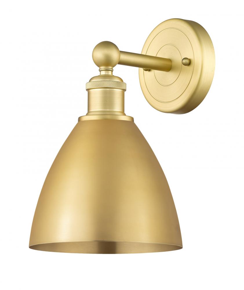 Bristol - 1 Light - 8 inch - Satin Gold - Sconce