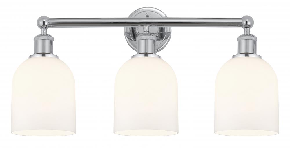 Bella - 3 Light - 24 inch - Polished Chrome - Bath Vanity Light