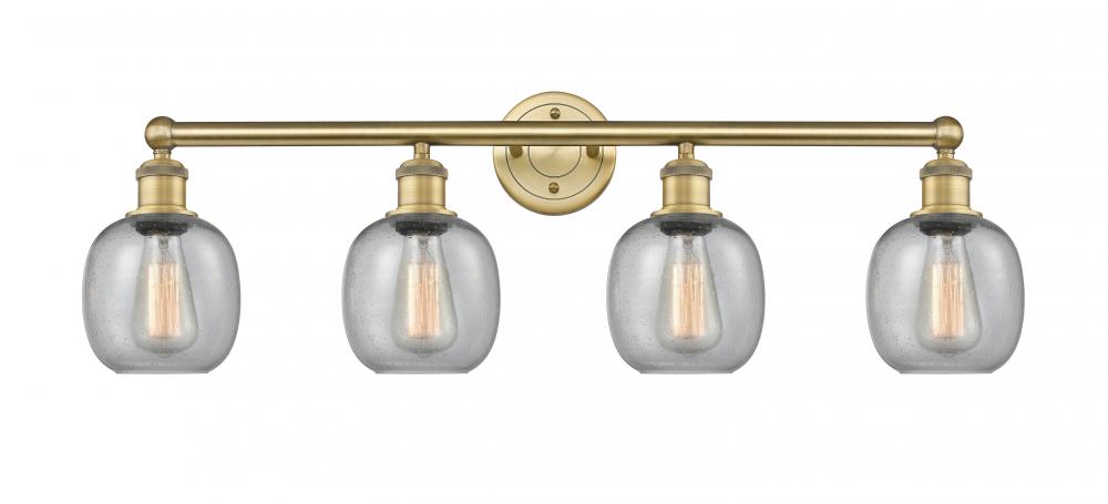 Belfast - 4 Light - 33 inch - Brushed Brass - Bath Vanity Light