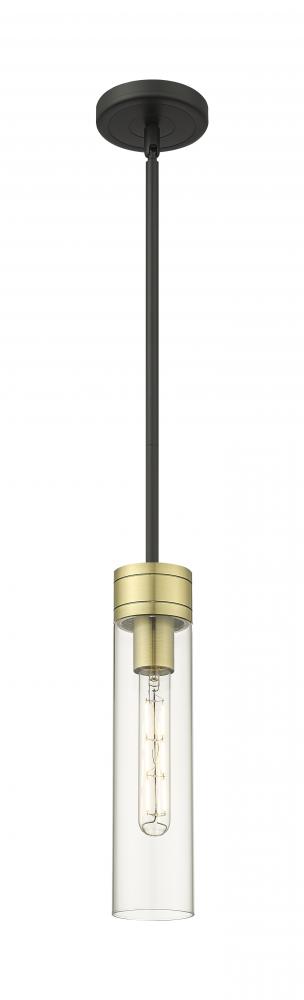 Boreas - 1 Light - 3 inch - Black Antique Brass - Stem Hung - Mini Pendant