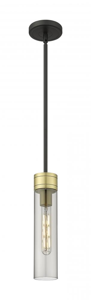 Boreas - 1 Light - 3 inch - Black Antique Brass - Stem Hung - Mini Pendant