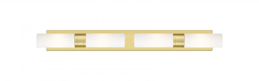 Boreas - 4 Light - 39 inch - Satin Gold - Bath Vanity Light