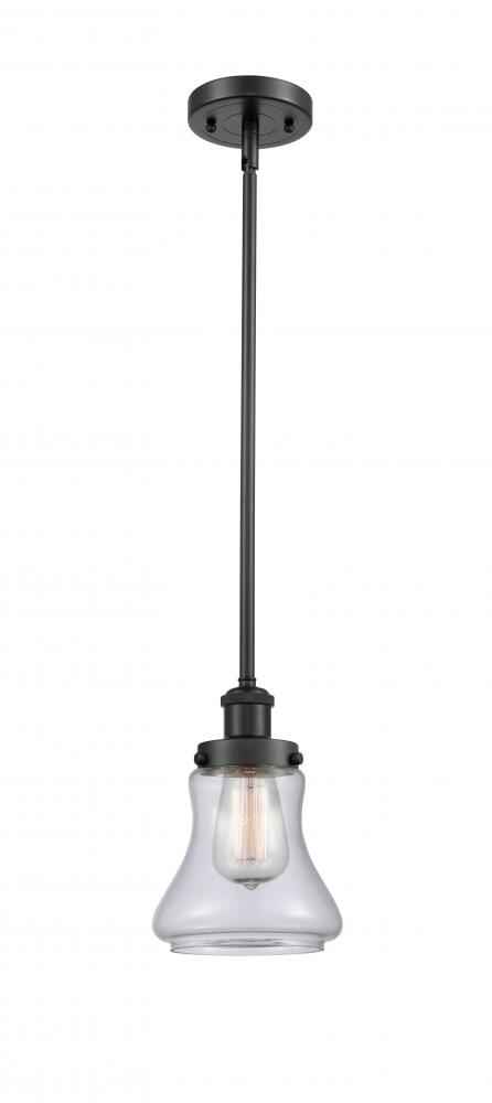 Bellmont - 1 Light - 6 inch - Matte Black - Mini Pendant